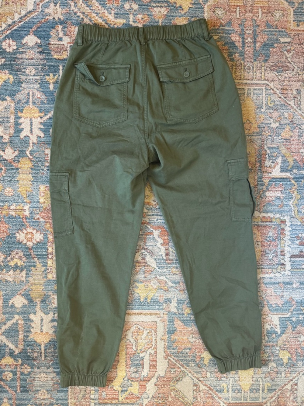 Gap Green Lightweight Joggers Size 6 - Picture 6 of 6